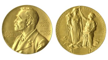 Physics Nobel medal front and back