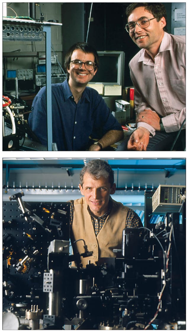 Eric Cornell, Carl Wieman and Wolfgang Ketterle