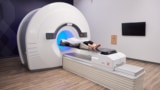 The RefleXion X1 radiotherapy system.