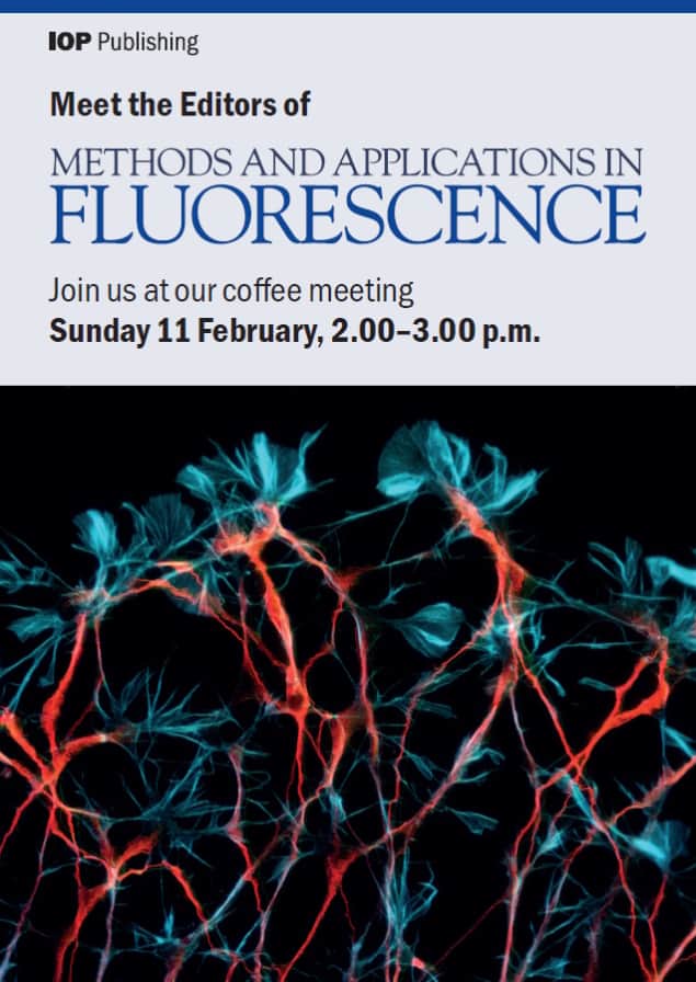 Methods and Applications in Fluorescence