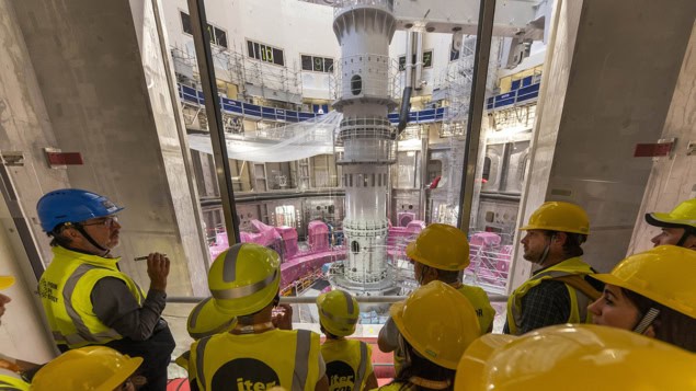 ITER tokamak pit