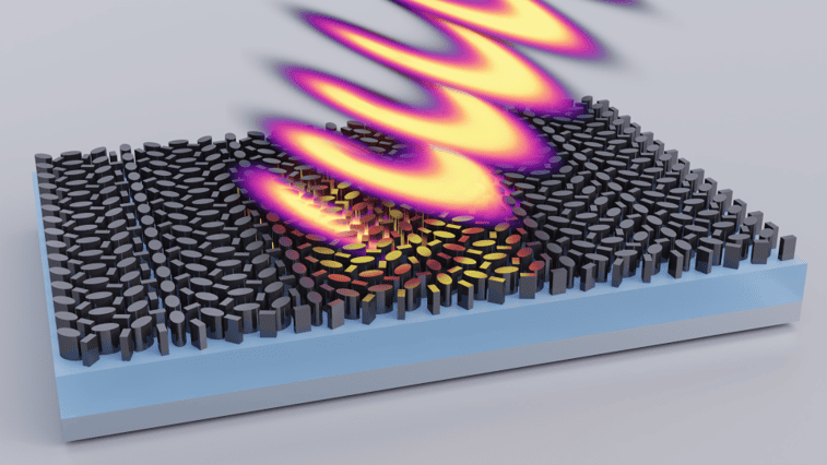 Metasurface makes thermal sources emit laser-like light – Physics World