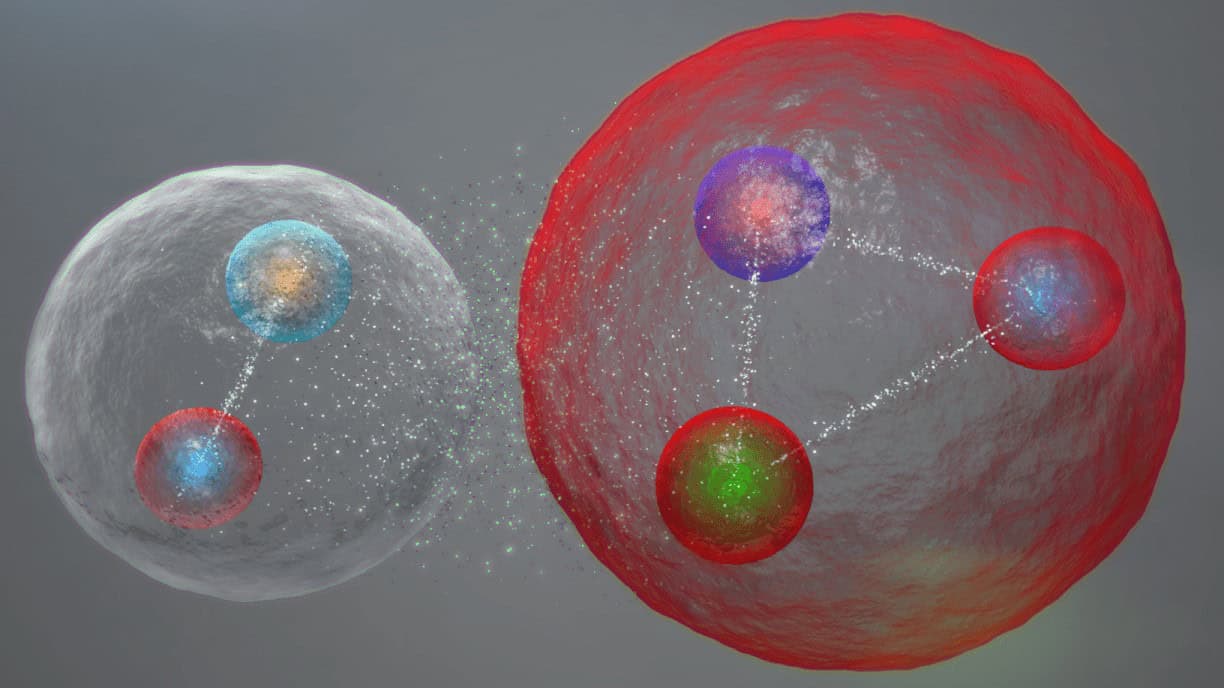 Enigmatic particle might be a molecular pentaquark – Physics World