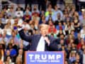 Donald Trump at a rally