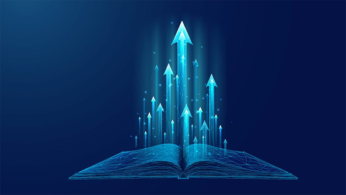 digital book abstract