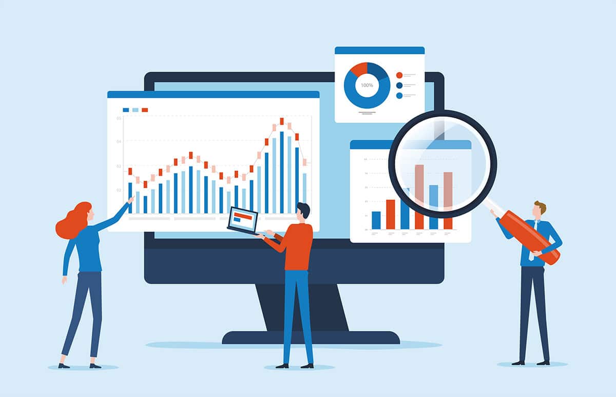 illustration of digital analysis tools