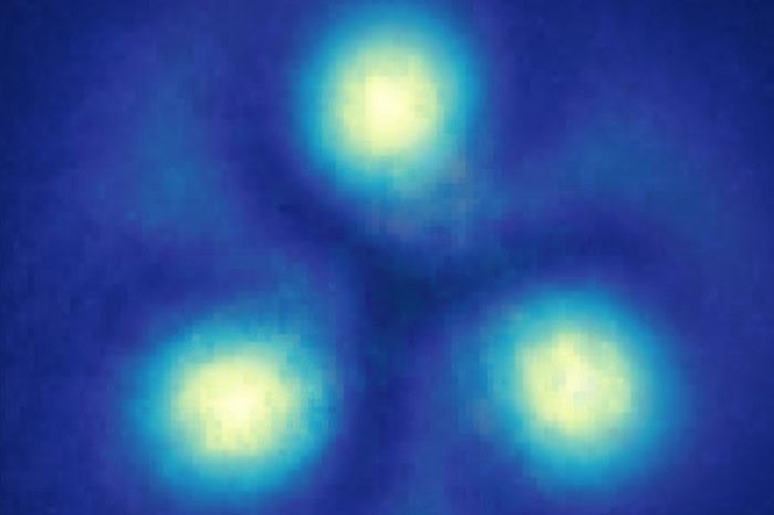 Quantized vortices seen in a supersolid for the first time – Physics World