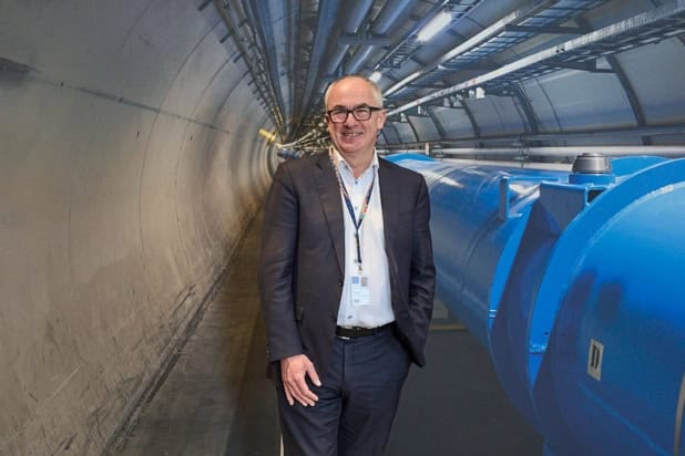 Mark Thomson at CERN