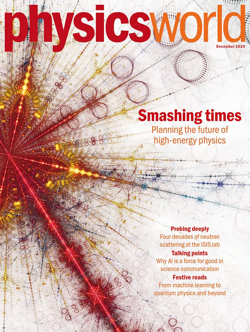 Physics Ruling World Physics World December 2024 cover – Physics World