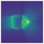 Simulations of a spherical target at NIF, showing the convergent shocks delivered to the fusion plasma