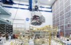 NASA's Nancy Grace Roman telescope in a clean room