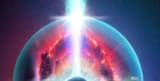 Illustration of an astrophysical jet