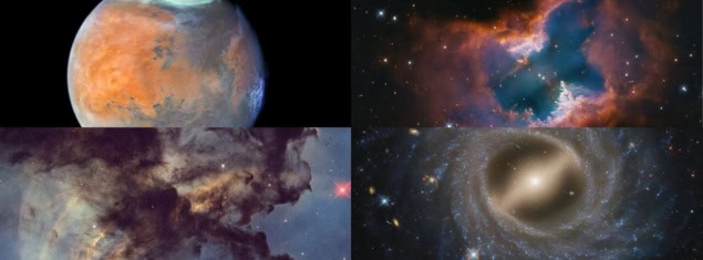Hubble celebrates 35 years Images from Hubble