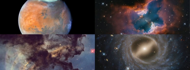 Images from Hubble