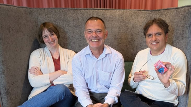 Margaret, Hamish and Matin