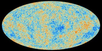 First light: The cosmic microwave background, as imaged by the European Space Agency’s Planck mission. (Courtesy: ESA and the Planck Collaboration)