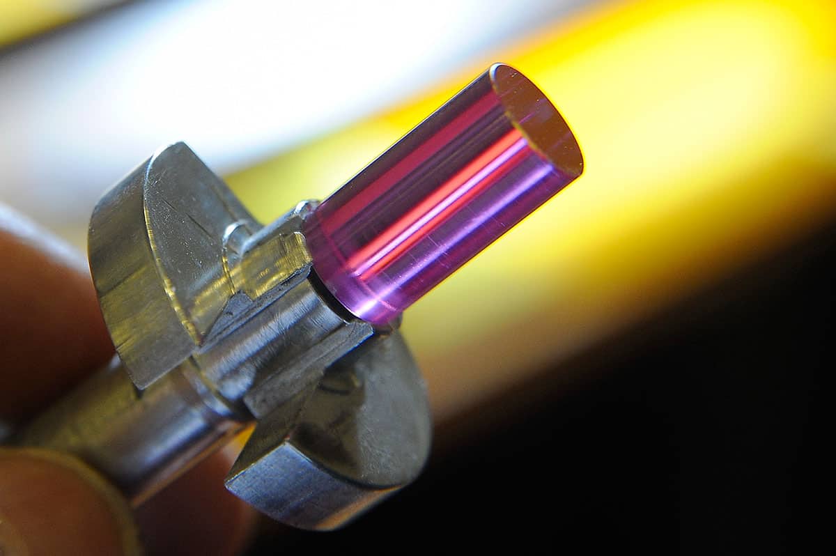 The first laser