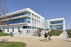 Outside view of the Ray Dolby Centre