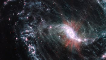 JWST image of the galaxy NGC 1365