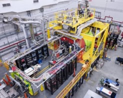 Photo of the GlueX spectrometer at Jefferson Lab