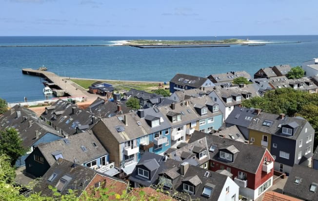 The island of Helgoland