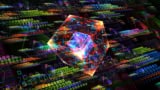 Artist's impression of quantum computing core