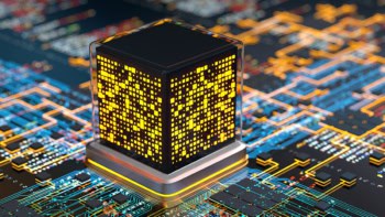 quantum computer concept