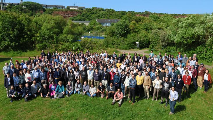 All the attendees of the Helgoland conference