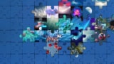 A jigsaw made up of science and nature pieces