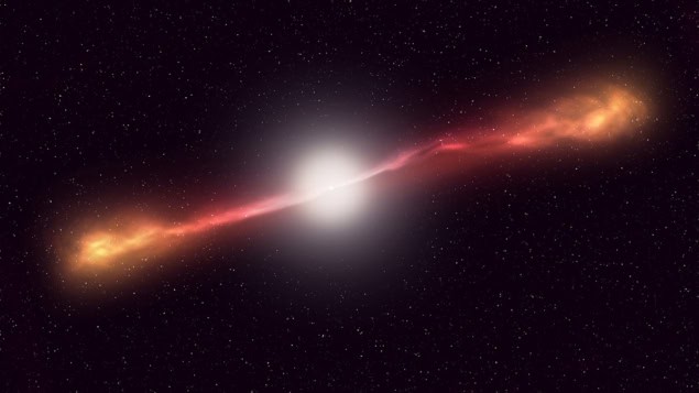 Artist’s conception of a supermassive black hole Artist’s conception of a supermassive black hole