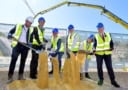 Officials at the ECMWF groudbreaking ceremony