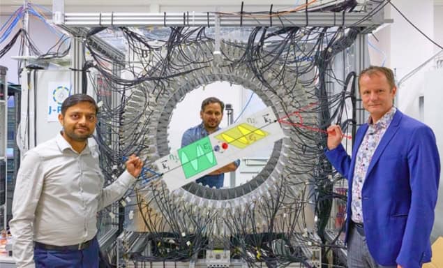 Laboratory prototype of the J-PET scanner