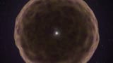 Artist's impression of a stripped star