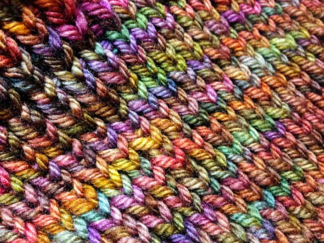 Knitted material Knitted material