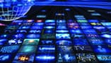 Abstract image of a colourful array of screen pictures