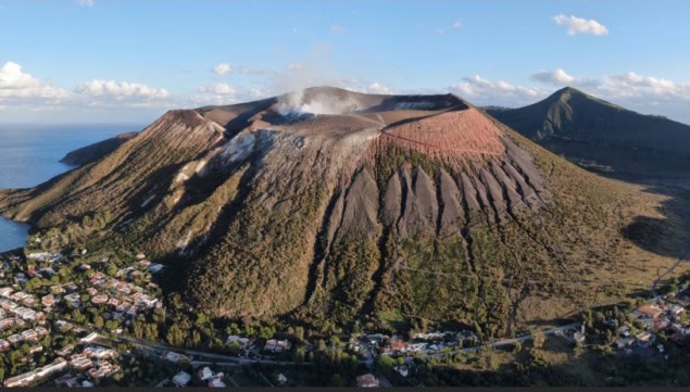 The Vulcano volcano