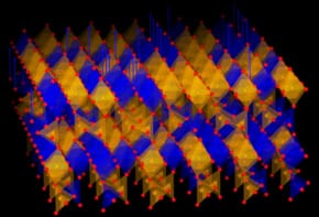 A special type of crystal with oxygen-breathing abilities