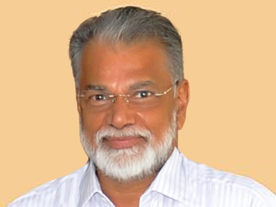 K Radhakrishnan of the ISRO