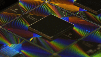 An array of Google’s 53-qubit Sycamore chips