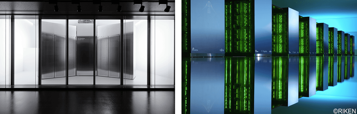 IBM and RIKEN quantum systems