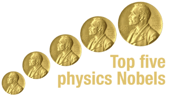 Top five physics Nobels