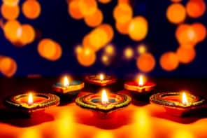Diwali diyas, or oil lamps