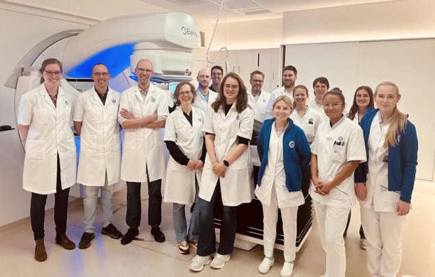 The radiotherapy team at UMC Utrecht