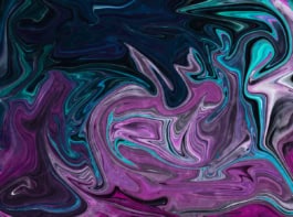Marbled painting