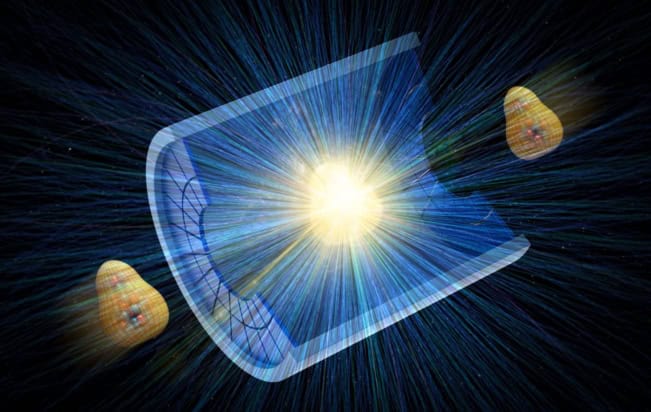 Pear-shaped uranium-238