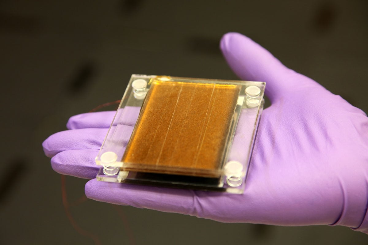 A triboelectric generator