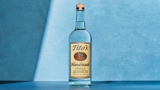 Photo of a bottle of Tito's vodka