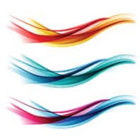Three layers of colour