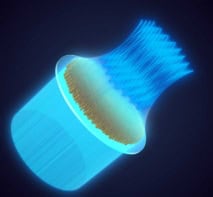 Artist's impression of the metasurface concept