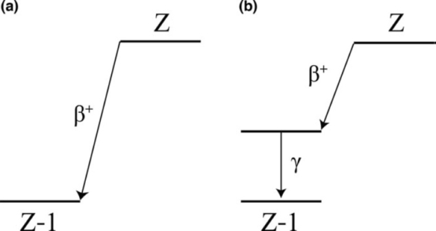 Decay schemes figure